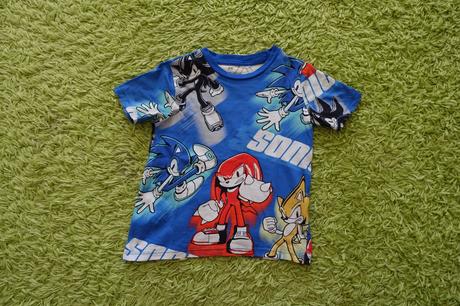 Tričko sonic, h&m,98