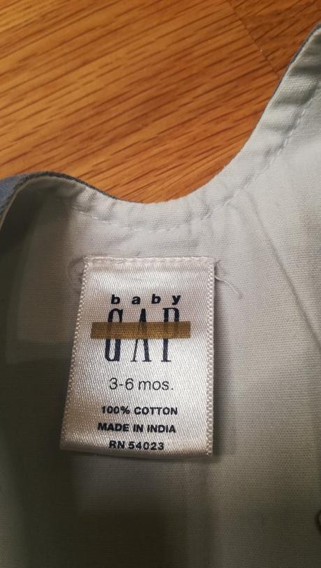 Bavlnene nohavice gap na traky, gap,68