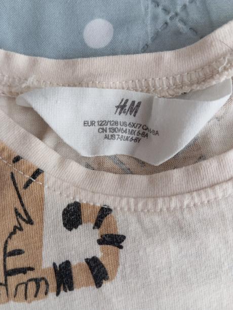 Tričká, h&m,128