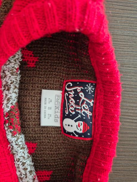 Vianočný sveter, f&f,122