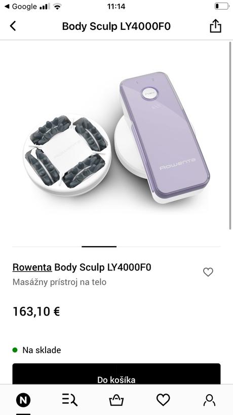 Masážny prístroj na celulitídu, 