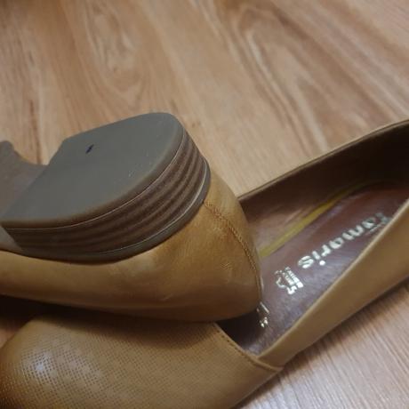 Topánky kožené, tamaris,38