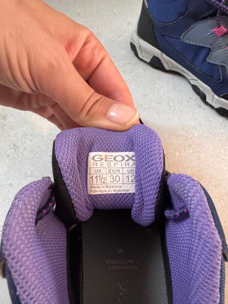 Turistické topánky geox, geox,30