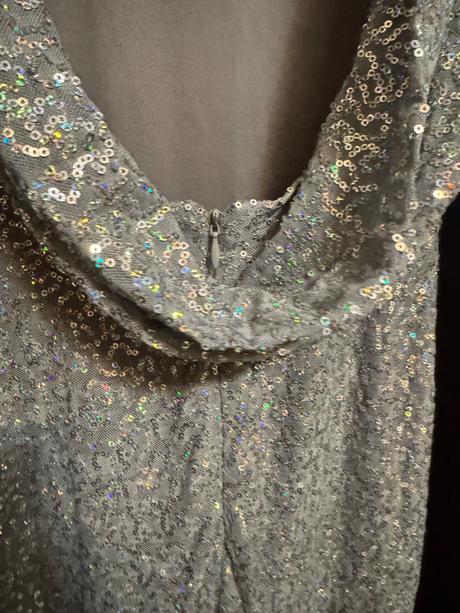 Flitrované plesové šaty pretty women, s