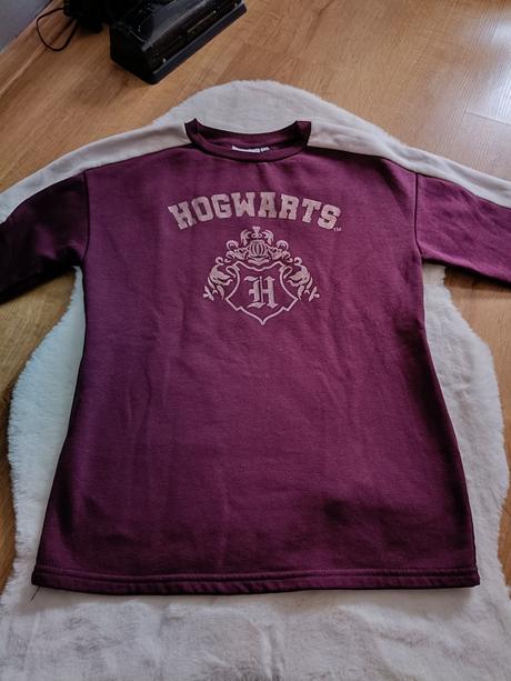 Hrejivá dievčenská predĺžená mikina harry potter, 134