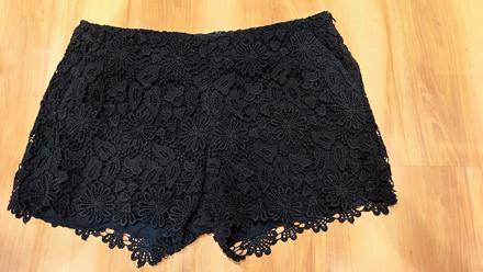 Zara čipkované kraťasy, zara,xs