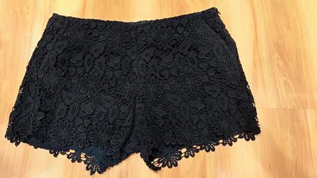 Zara čipkované kraťasy, zara,xs