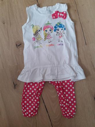 Letná súprava (tielko + trojštvrťové legínky), idexe,92