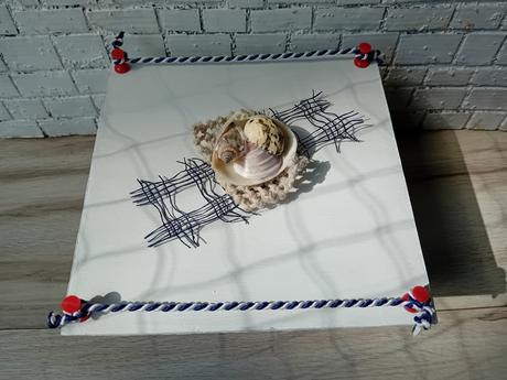 Obývačka pre barbie v námorníckom štýle,