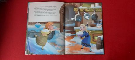 Knižka - ľadové kralovstvo vel. 29,5 x 21 cm,