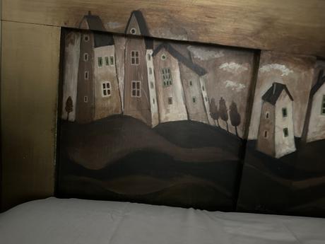 Krásna secesná posteľ 90x200cm, šírka (cm): 90,dĺžka (cm): 200