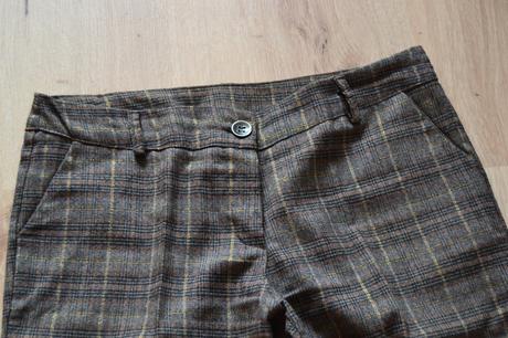 Dámske hnedé krátke nohavice, veľkosť m, m