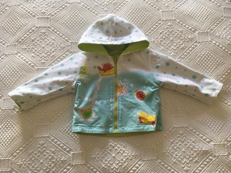 Obojstranná tenká bundicka, 74