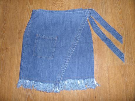 Rifľová sukňa zaväzovacia, gate,m