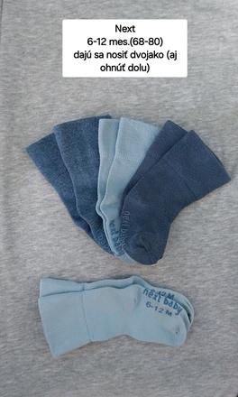 Ponožky next baby 6-12 mes., next,17