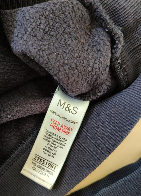 Súprava mikina+tepláky m&s, marks & spencer,98
