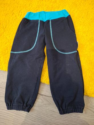 Tmavomodré tepláky/nohavice, 92