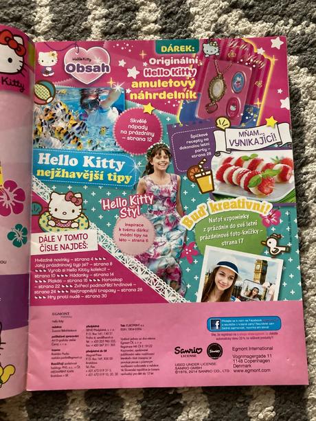 Hello kitty časopisy, 