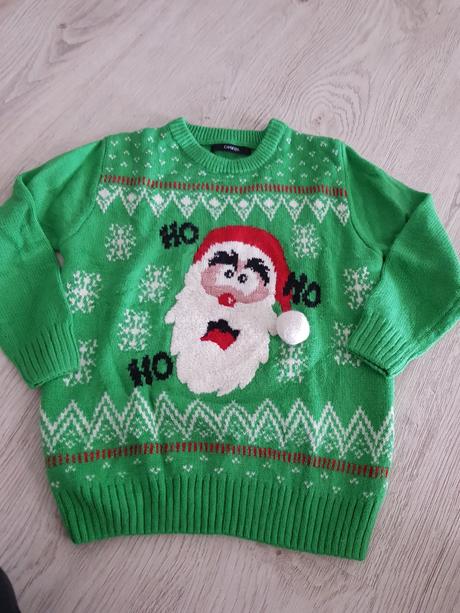 Vianočný sveter 6-7rokov, 122