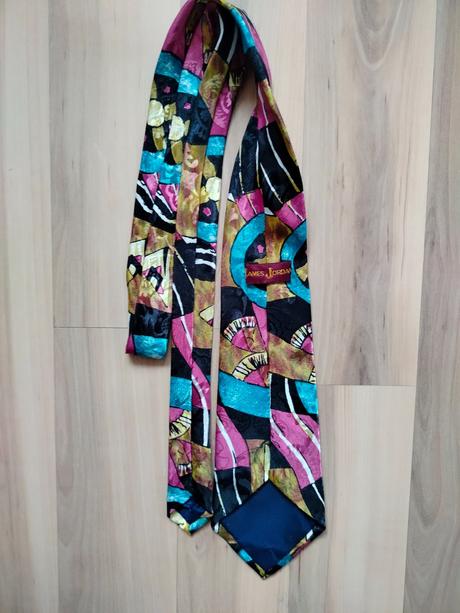 Vintage pánska kravata james jordan, 
