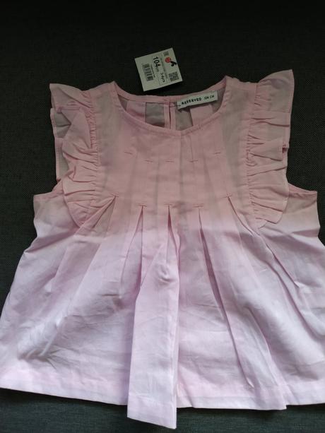 Roztomilá košieľka/blúzka, nová, reserved, veľ.104, reserved,104