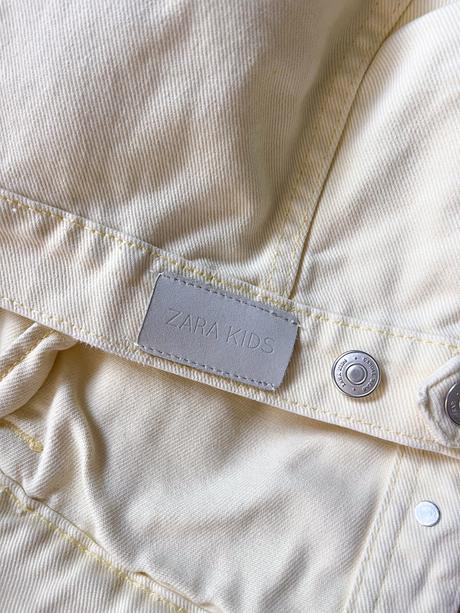 Riflová denimová bunda zara, zara,134