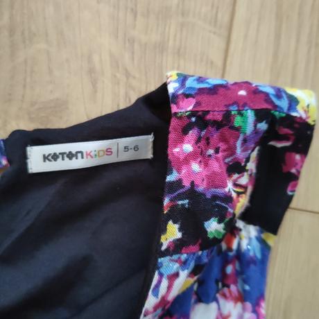 Veľmi pekné letné šaty zn. koton, veľ. 116, 116