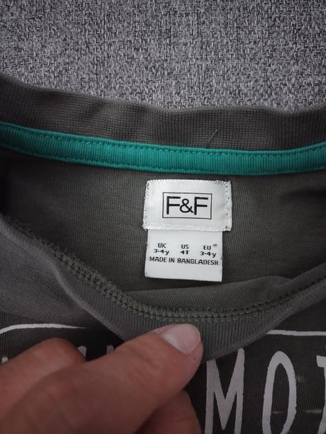 Tricko s dlhym rukavom, f&f,104