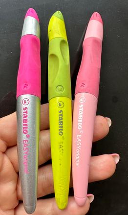 Plniace pero stabilo pre praváka 3 kusy+tuhy, 