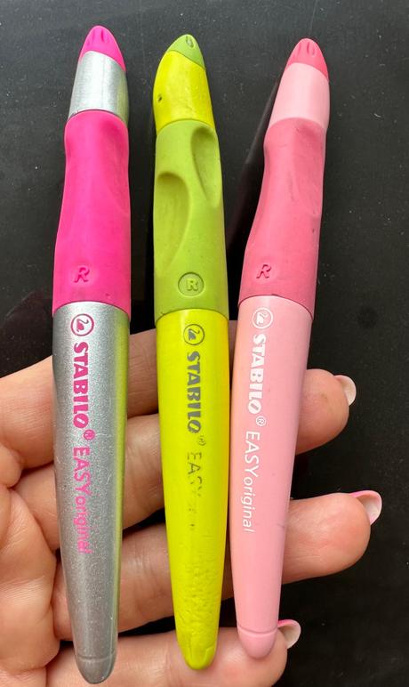 Plniace pero stabilo pre praváka 3 kusy+tuhy, 