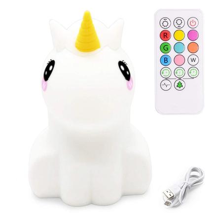 Mesmed prenosná silikónová lampička jednorožec, 