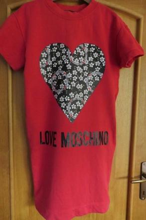 Love moschino orig. damske krasne s vreckami m/l, moschino,m