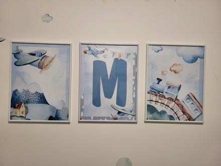 Obrazy na stenu inspio - vlacik, 