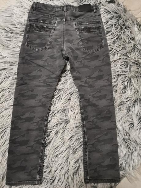 Maskáčové nohavice, zara,134