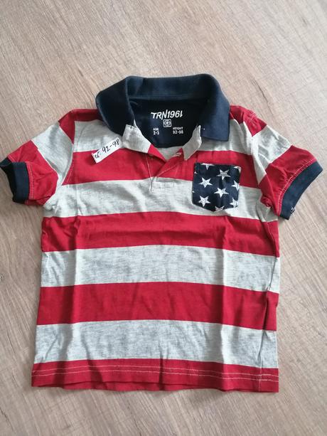 Tričko s golierom 92/98, terranova,92