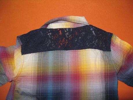 Bluzka s cipkou - top stav, 116