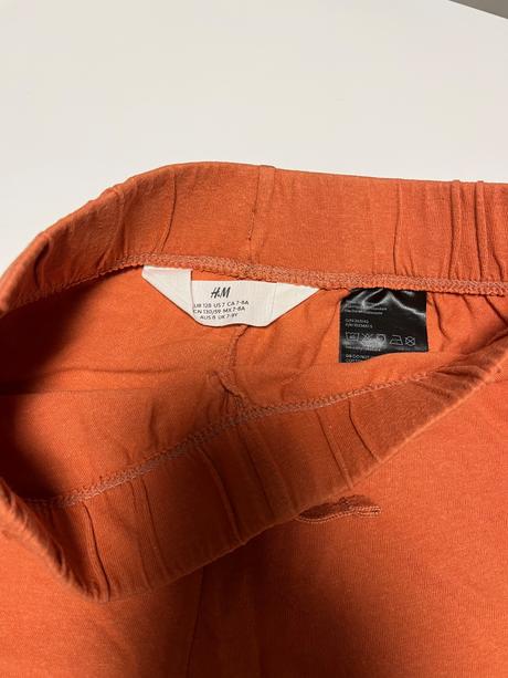 Oranžové kratasky, h&m,128