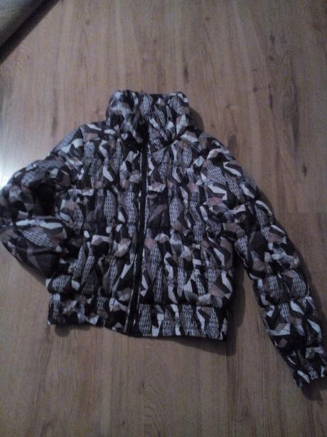 Zimná vetrovka, denim,l