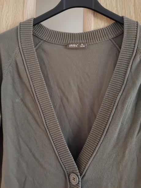 Svetrik na gombiky xl, okay,xl