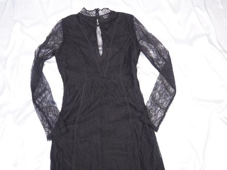 Kvalitné čipkované šaty gina tricot, 36