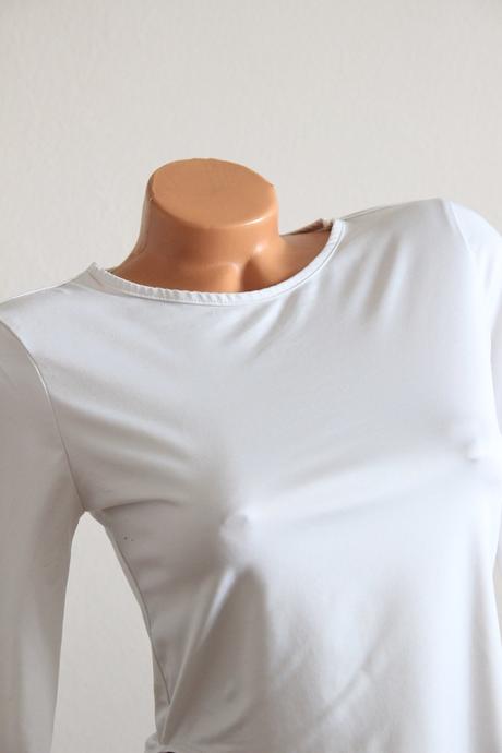 Biele body tričko, m/l, m