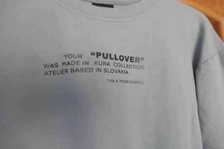 Kura collection original peckova crop mikina s/m, s