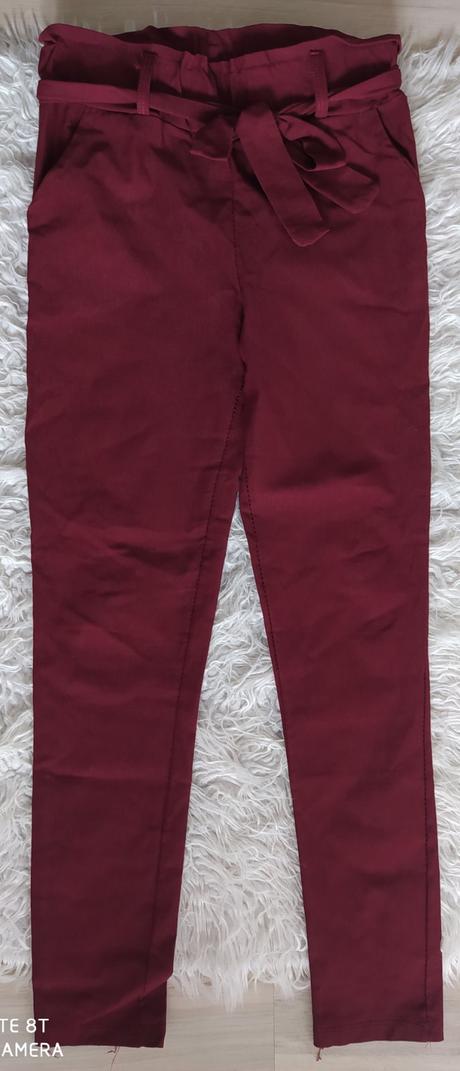 Elastické nohavice, s