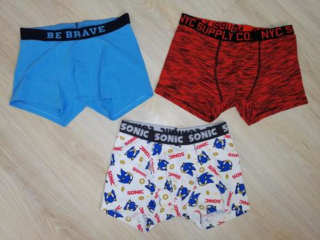 Boxerky 3 ks c&a, len oprané, c&a,140