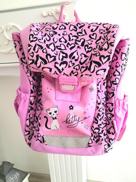 Mačičková školská taška, 