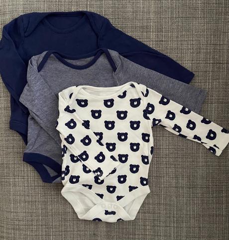 F&f sada 3xdlhé body macík 68, f&f,68