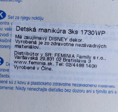 Detská manikúra macko pu,