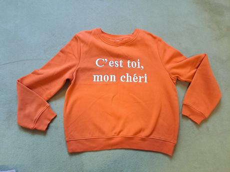 Oranzova mikina h&m, h&m,s