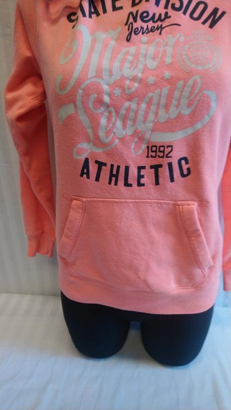 Dámska marhulová mikina klokanka, clockhouse, m, clockhouse,m