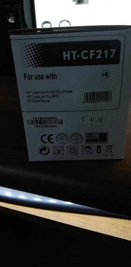 Toner hp-cf217, hp (hewlett-packard)